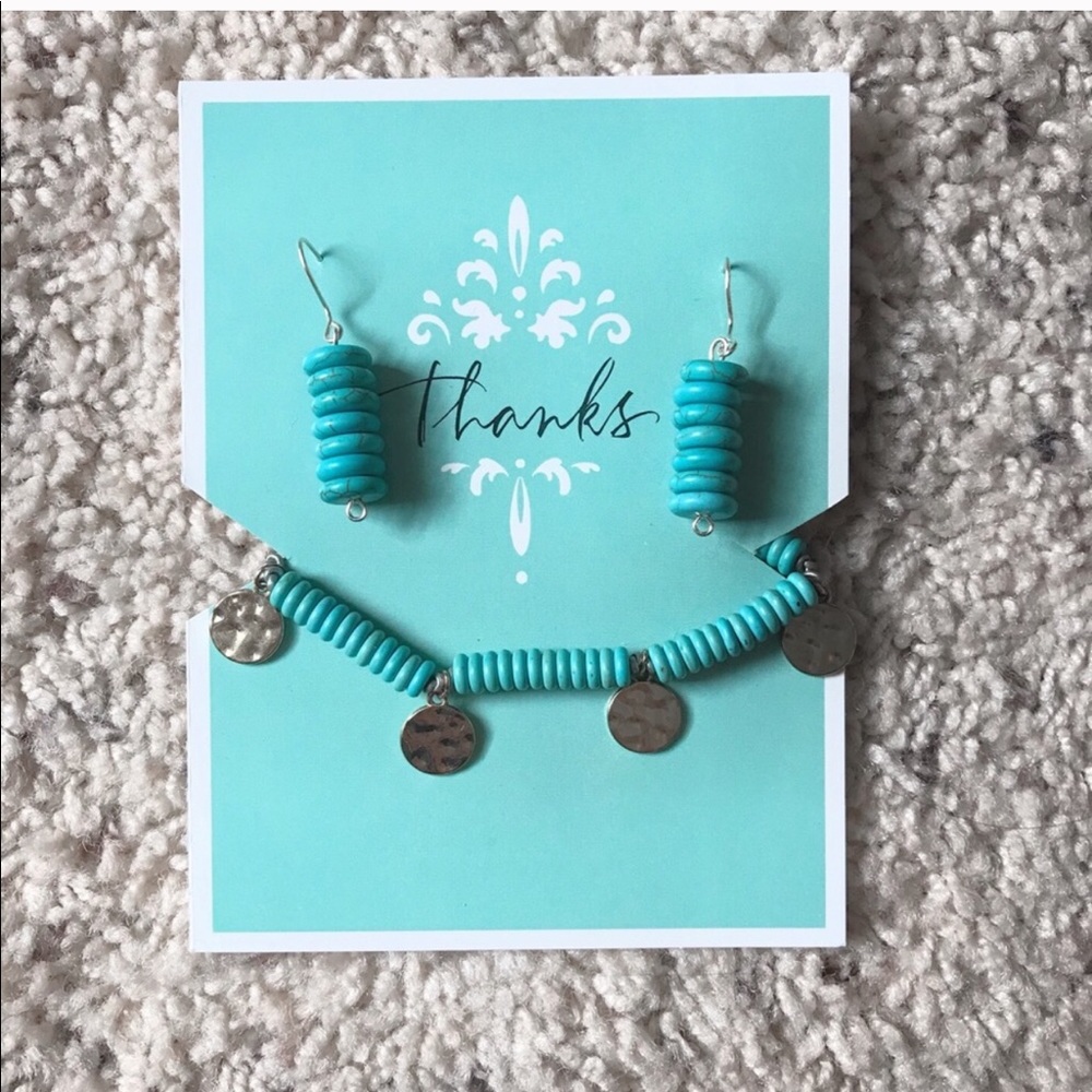 Boho Bracelet & Earring Set